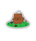 Herbert The Entomologist Sticker